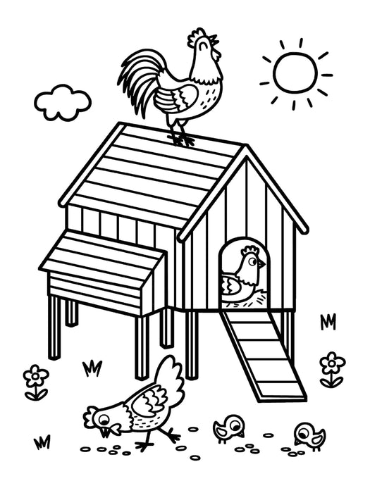 My Fun Farm Colouring Book