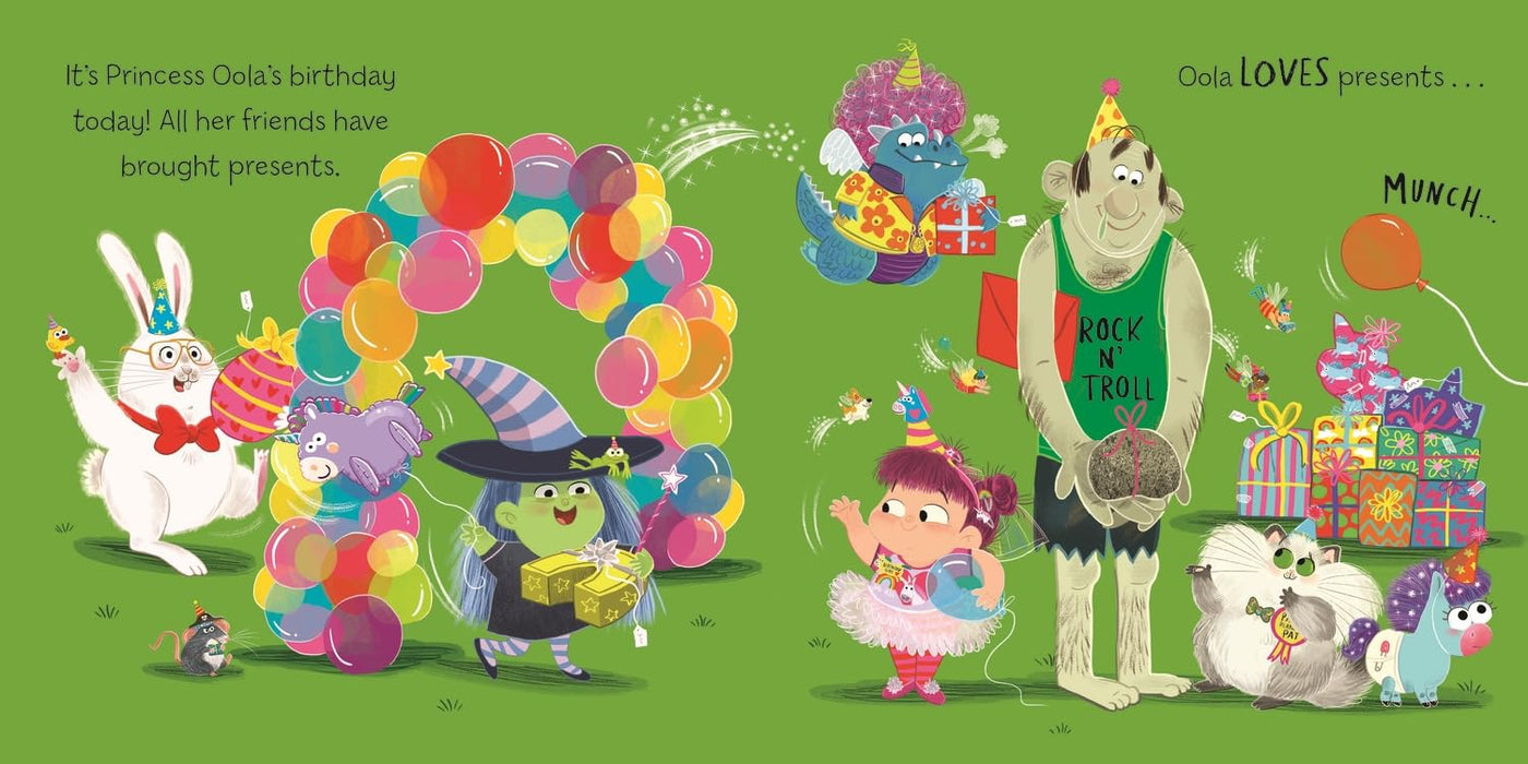 The Hungry Unicorn Eats Cake