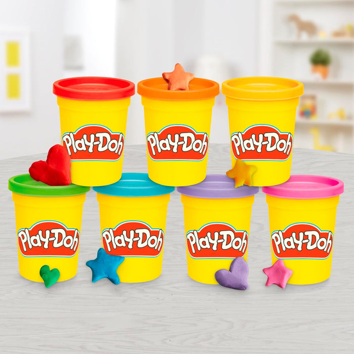Hasbro Play-Doh, Favorite Color, Gift Ideas for Boys and Girls, 9-Pack, Manual Activities