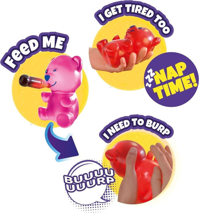 Gummymals Rubbery Squeezable Gummy Bear Shape Yellow