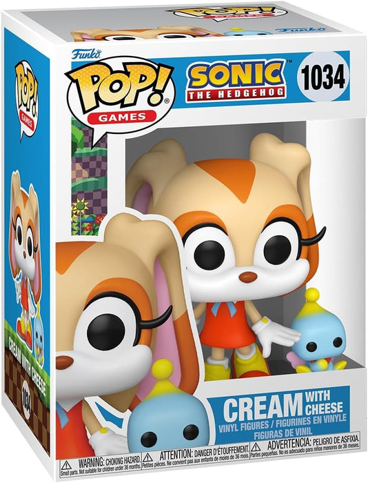 Pop & Buddy! Games: Sonic - Cream w/Cheese