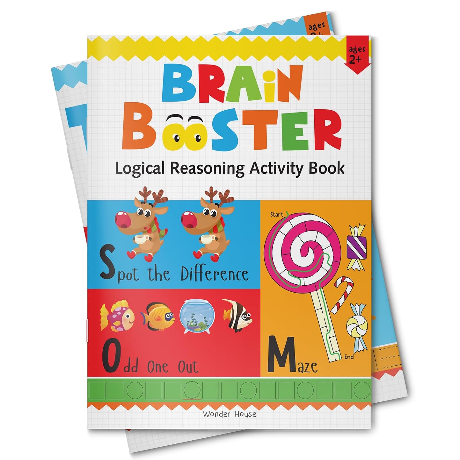 Brain Booster - Logical Reasoning Activity Book For Age 2+