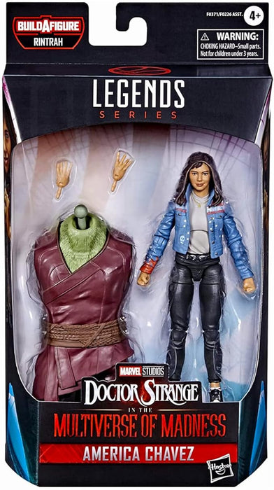 Hasbro Marvel Legends Series Doctor Strange in the Multiverse of Madness America Chavez 6-Inch Action Figure