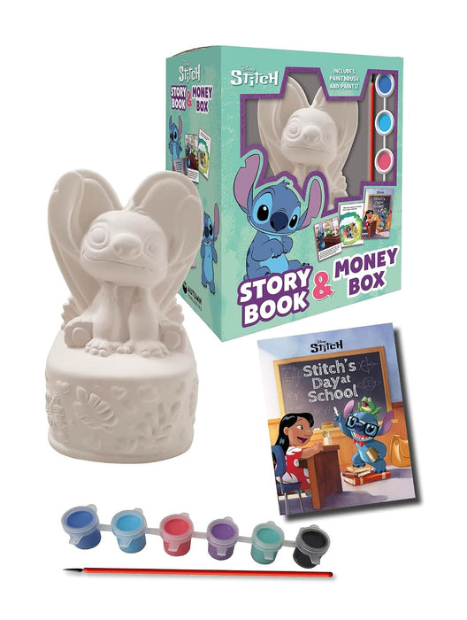 Disney Stitch: Story Book & Money Box