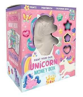 Paint Your Own Unicorn (DIY Money Box Craft Kit)