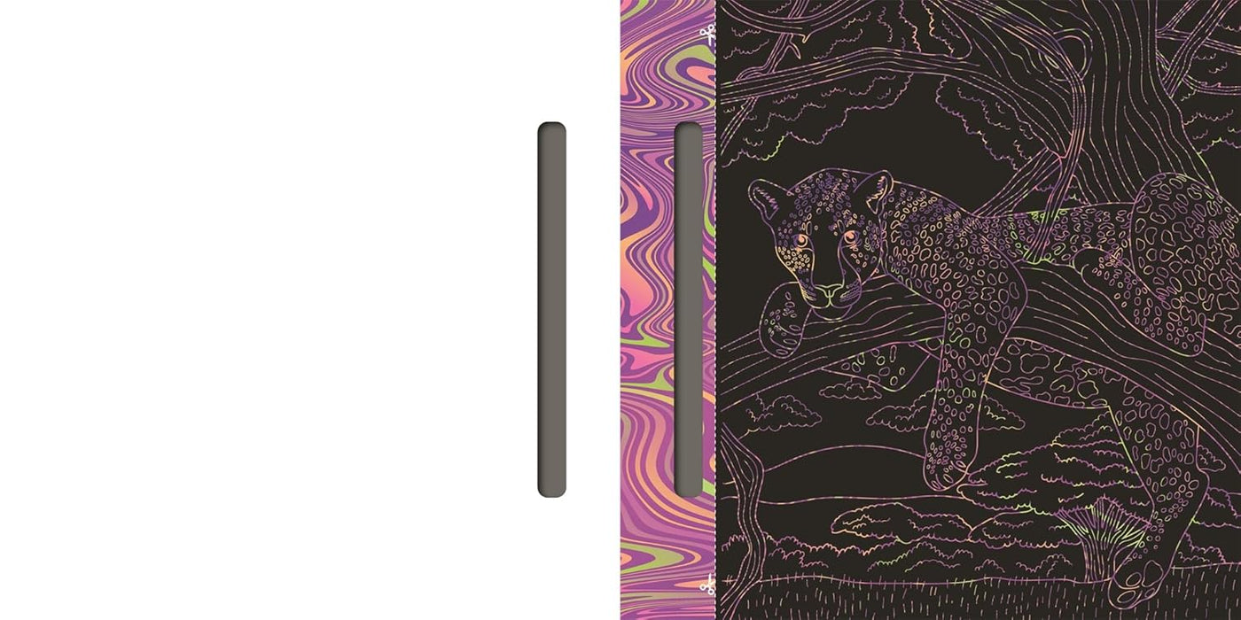 Scratch Art Majestic Animals