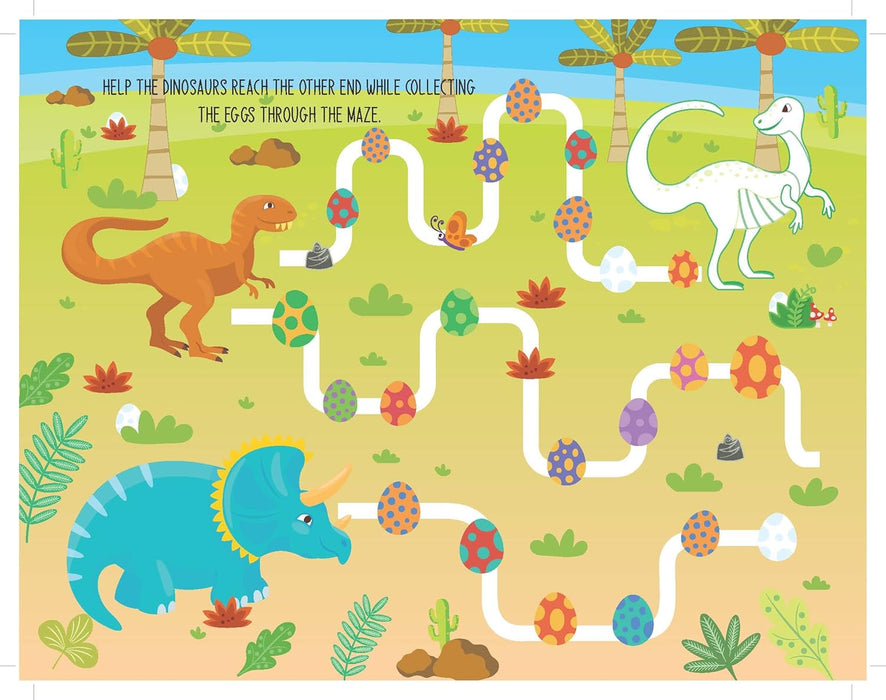 Fun With Dinosaur Activity & Colouring Book