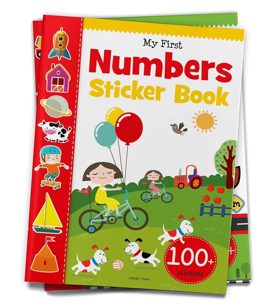 My First Numbers Sticker Book: with 100+ Stickers