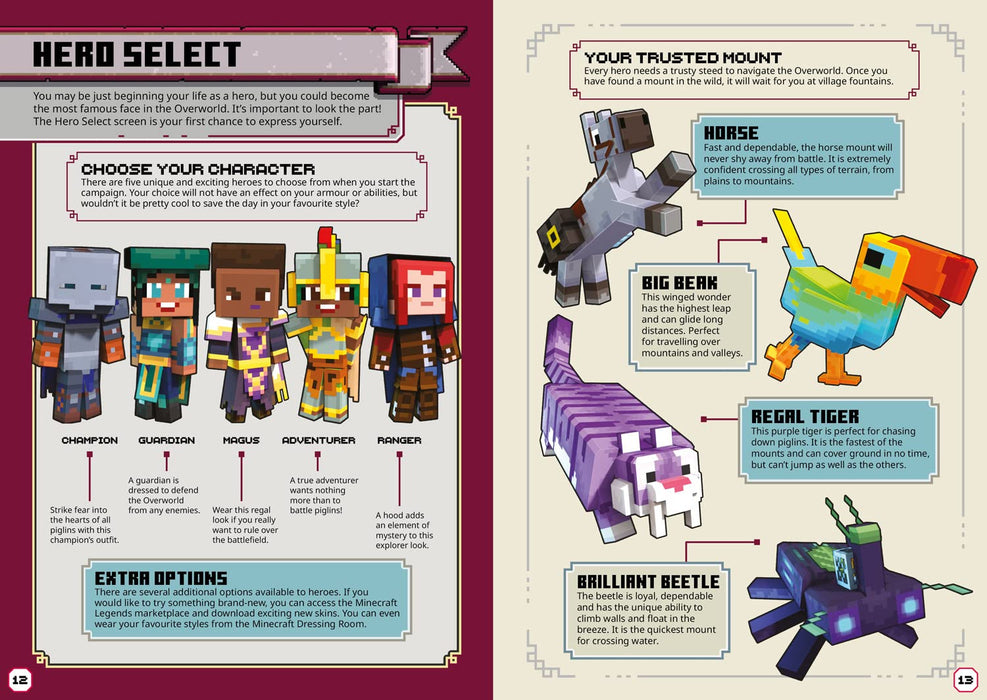 Minecraft Legends:  A Hero's Guide to  Saving the Overworld