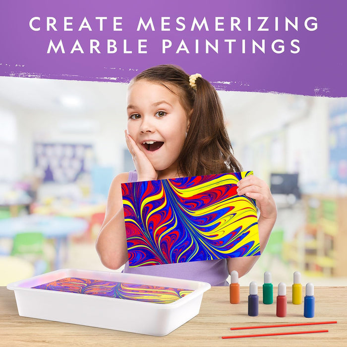 National Geographic Paint marbling craft kit