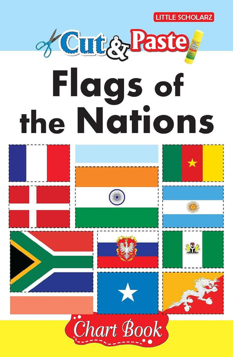 Cut & Paste Flags of The Nation Chart Book