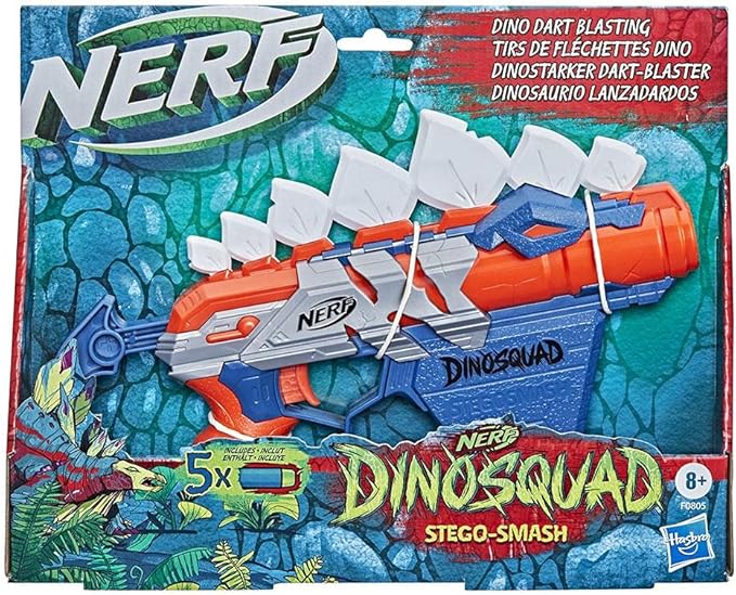 Hasbro NERF DinoSquad Stegosmash Dart Blaster