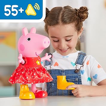 Hasbro Peppa Pig Peppa’s Muddy Puddles Party Musical Dancing Doll