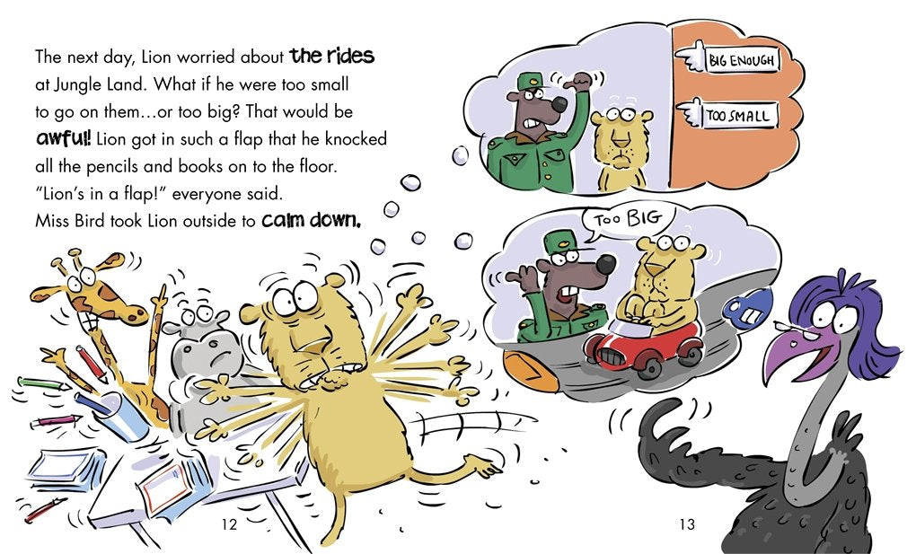 Behaviour Matters: Lion's in a Flap- A book