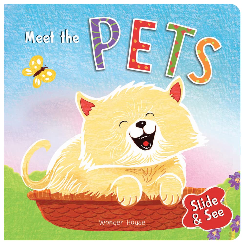 Slide And See - Meet The Pets : Board Book – Book Mart W.L.L