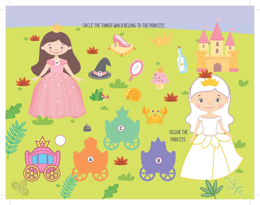 Fun With Princess Activity & Colouring Book