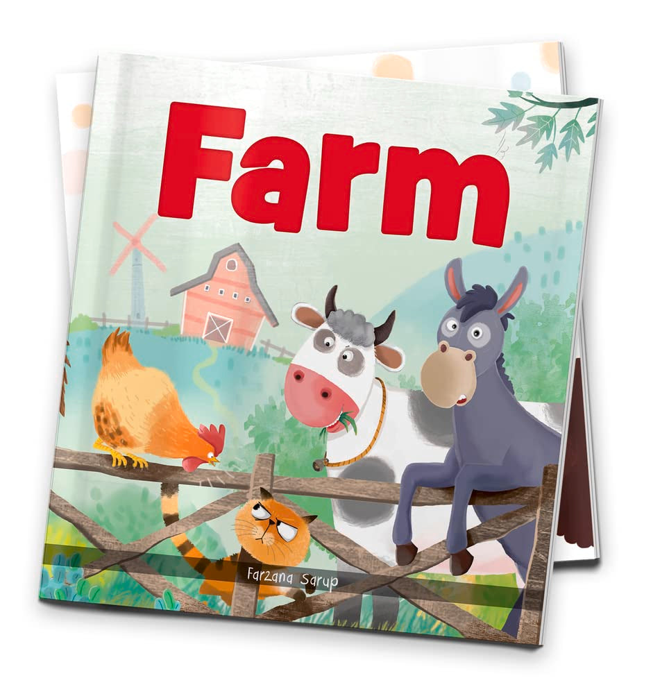 Farm: Illustrated Book On Farm Animals