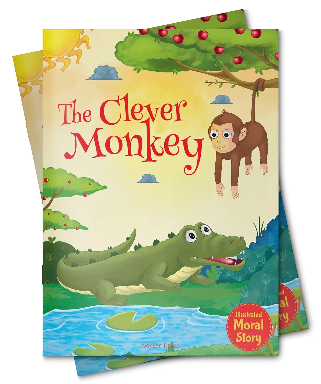 The Clever Monkey - Illustrated Moral Story for Children – Book Mart W.L.L