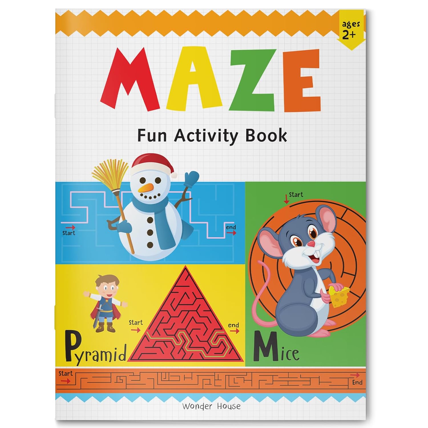 Maze - Fun Activity Book For Age 2+