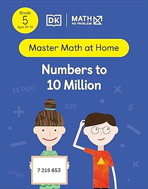 Master Math At Home: Grade 5, Numbers to 10 Million