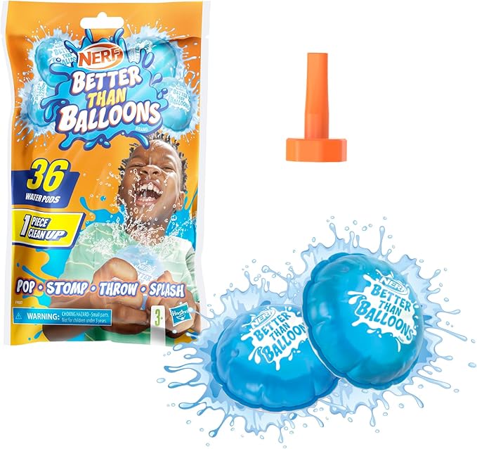Hasbro Nerf Better Than Balloons – 36 Pod Pack