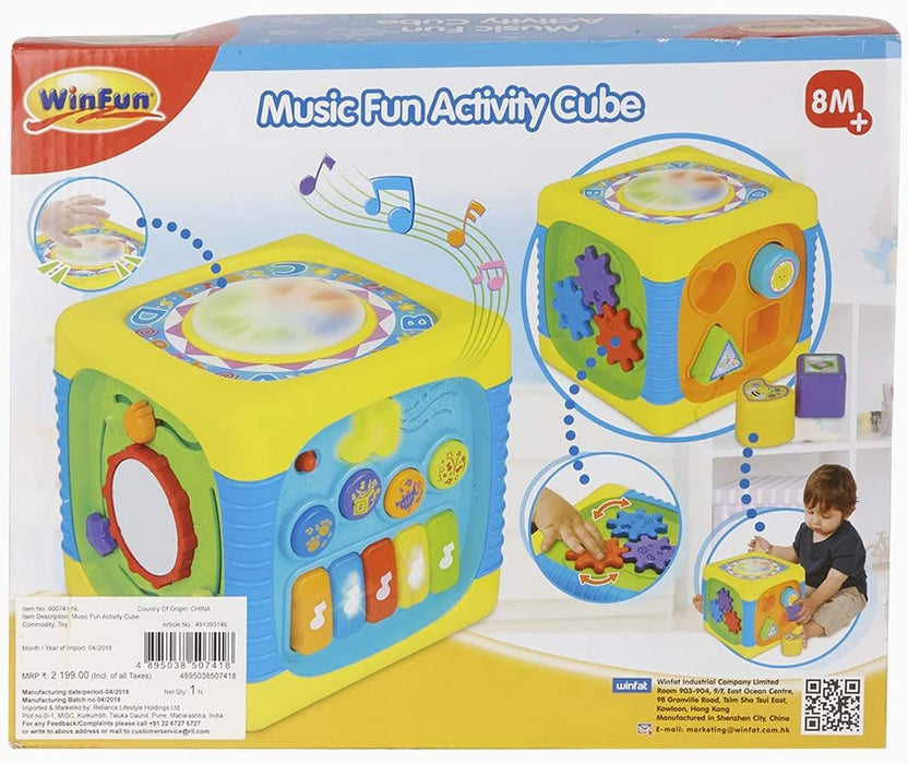 Winfun Music Fun Activity Cube 000741