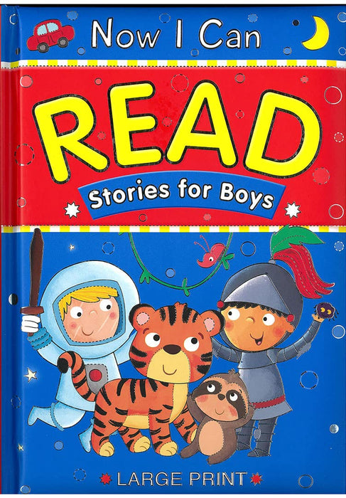 Now I Can Read - Stories For Boys (Padded)
