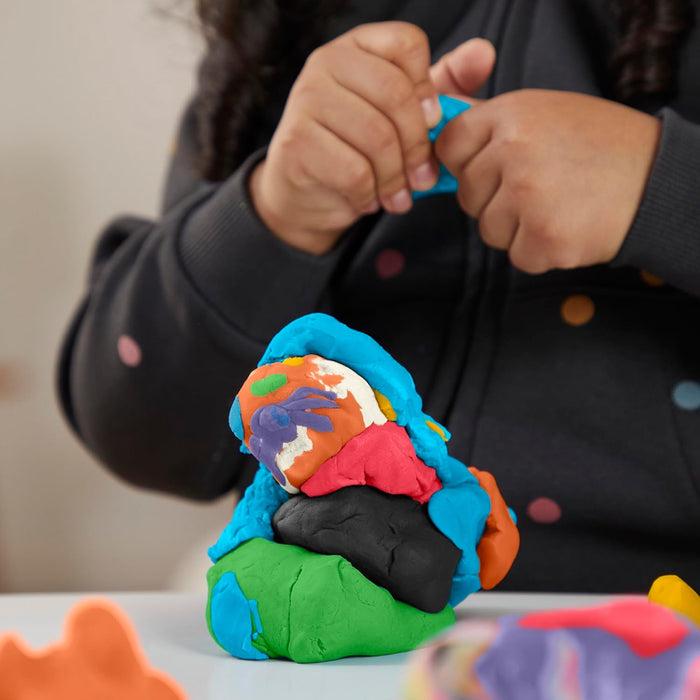 Hasbro Play-Doh, Favorite Color, Gift Ideas for Boys and Girls, 9-Pack, Manual Activities