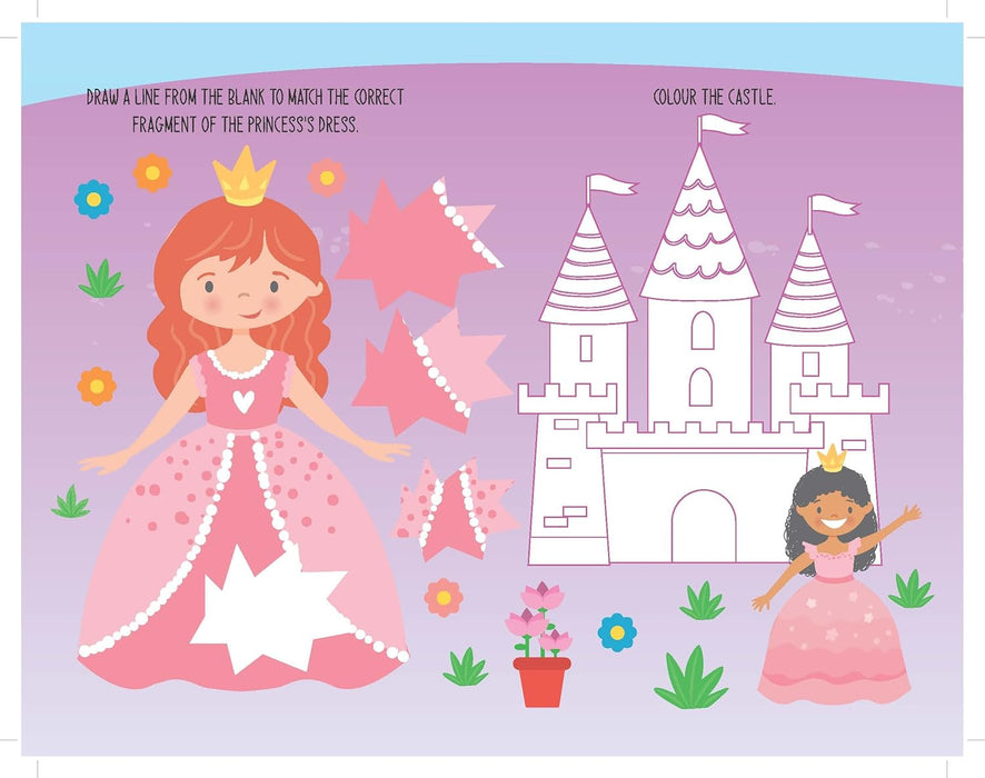 Fun With Princess Activity & Colouring Book