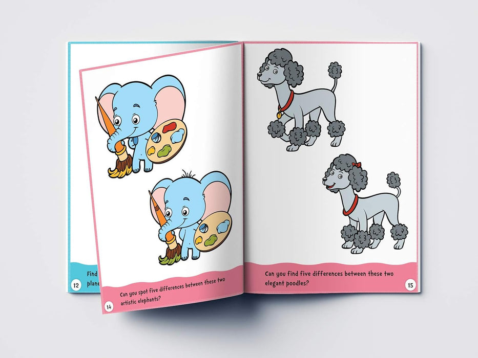 Spot The Difference : First Fun Activity Books For Kids