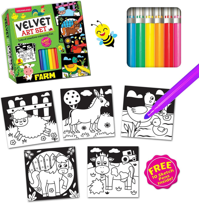 Velvet Art Set - Farm