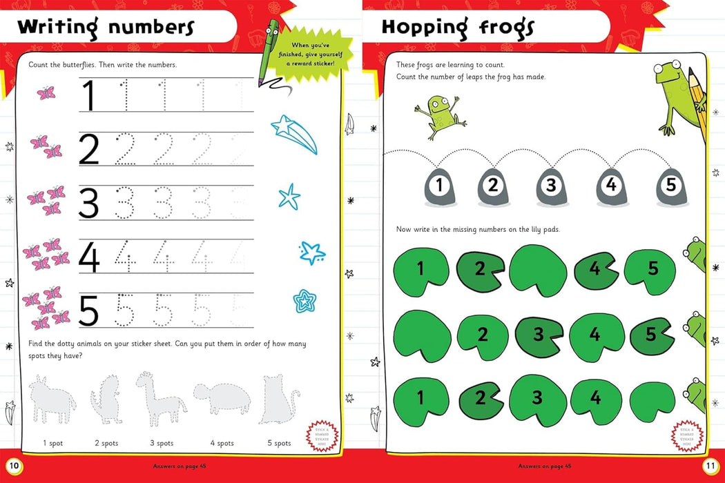 Help With Homework: Age 3+ Numbers