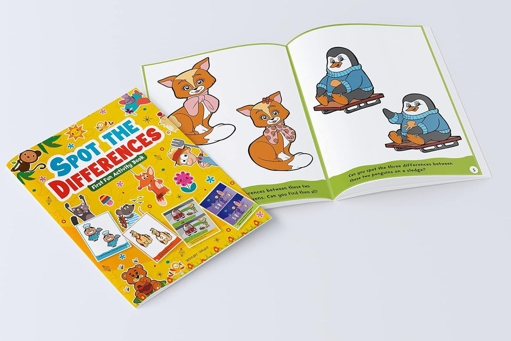 Spot The Difference : First Fun Activity Books For Kids