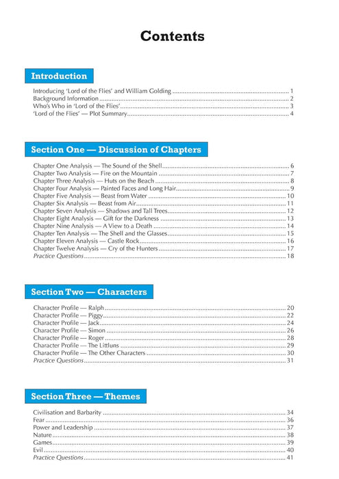 Etl43 Gcse English Text Guide - Lord Of The Flies