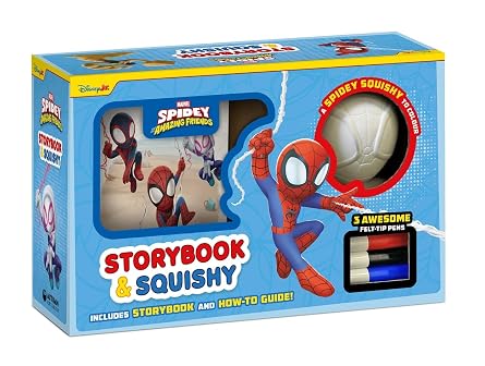 Marvel Spidey and his Amazing Friends: Storybook & Squishy