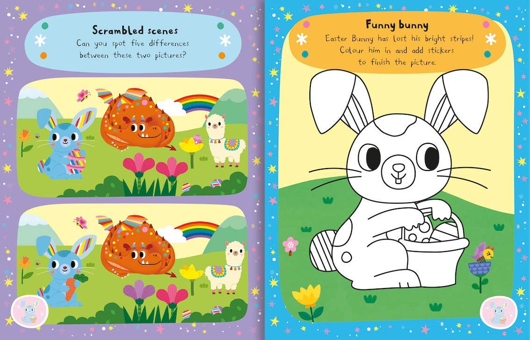 My Magical Easter Bunny Sparkly Sticker Activity Book