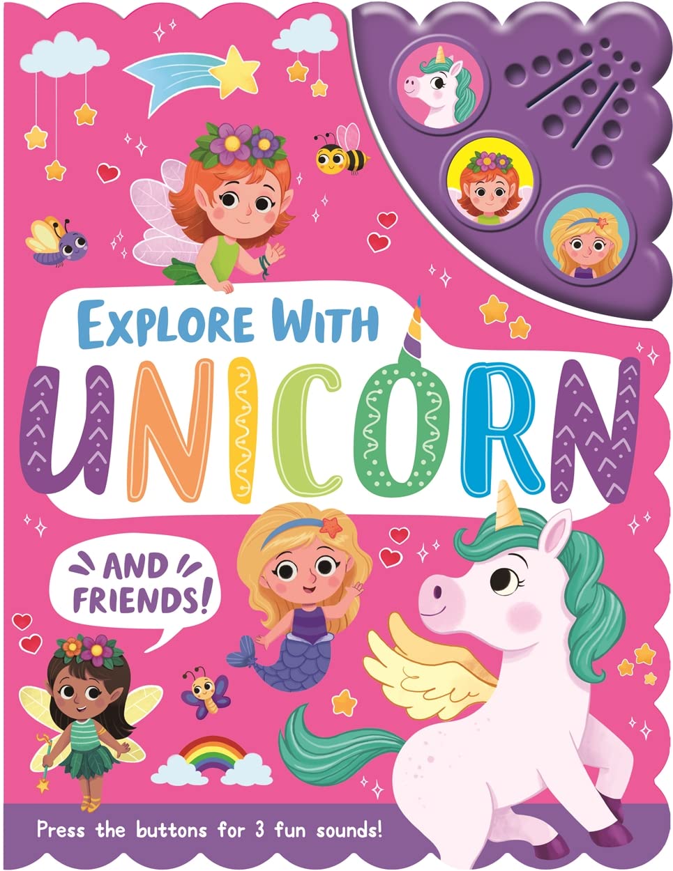 Explore with Unicorn and Friends (Sound Books) – Book Mart W.L.L