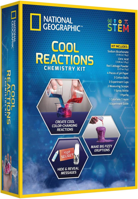 National Geographic cool reactions chemestry kit