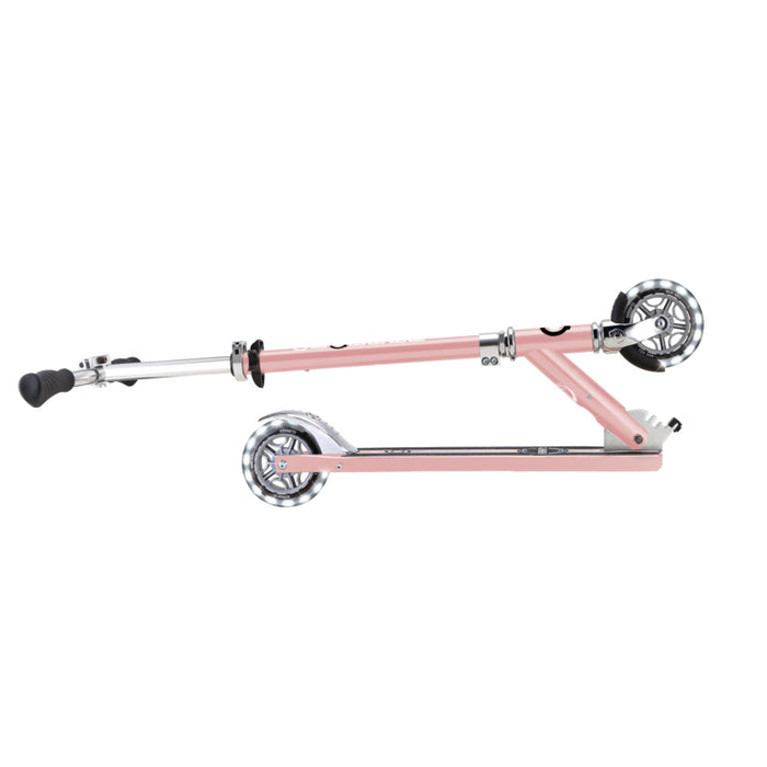 Globber Flow Element Lights Scooter - Rose Gold