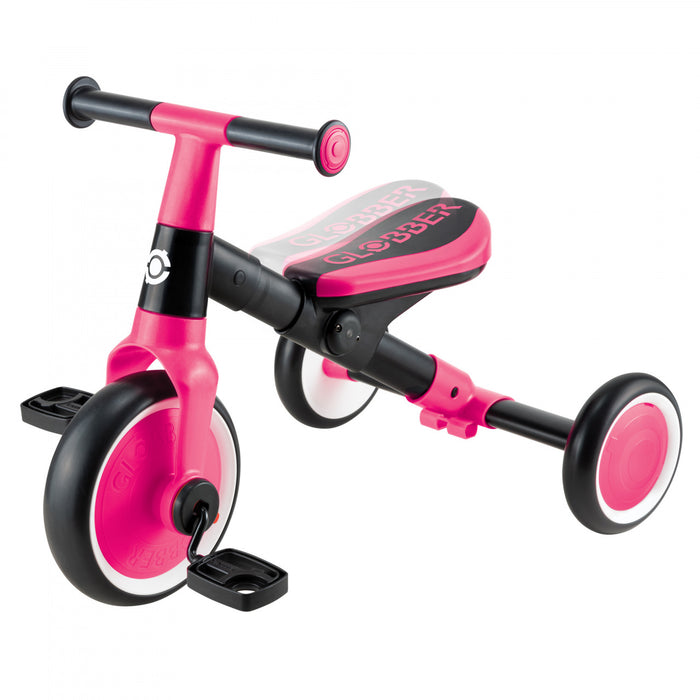 Globber Learning Trike (2 in 1) - Fushia Pink