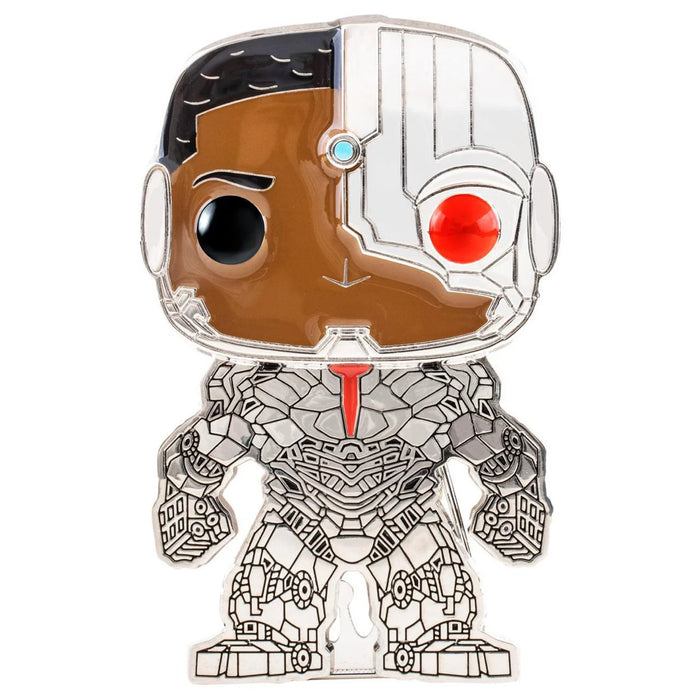 Funko Pop! Pin Dc Comics:Cyborg