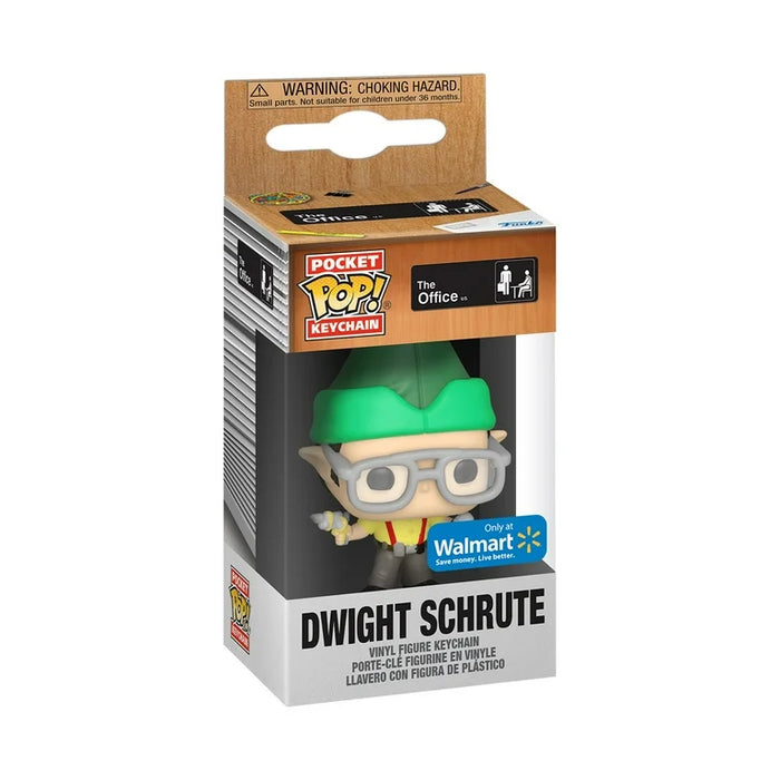 Funko Pop Keychain: The Office- Dwight As Elf