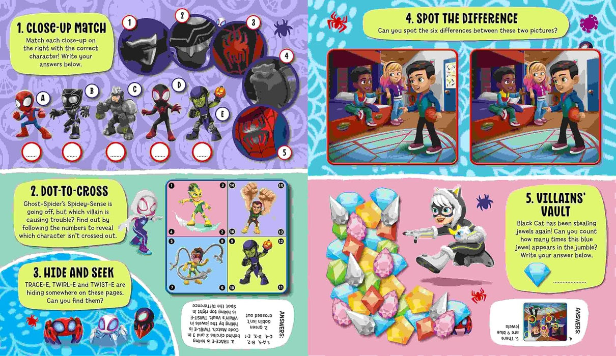 Marvel Spidey and his Amazing Friends: Slime Kit Activity Book and Craft Kit