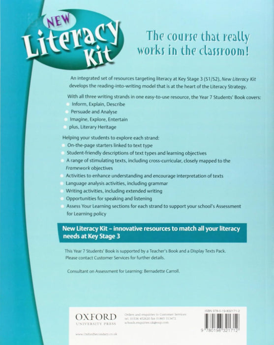 New Literacy Kit Year 7