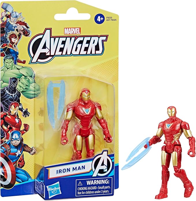 Hasbro Marvel Avengers Epic Hero Series 4-Inch Iron Man Action Figure