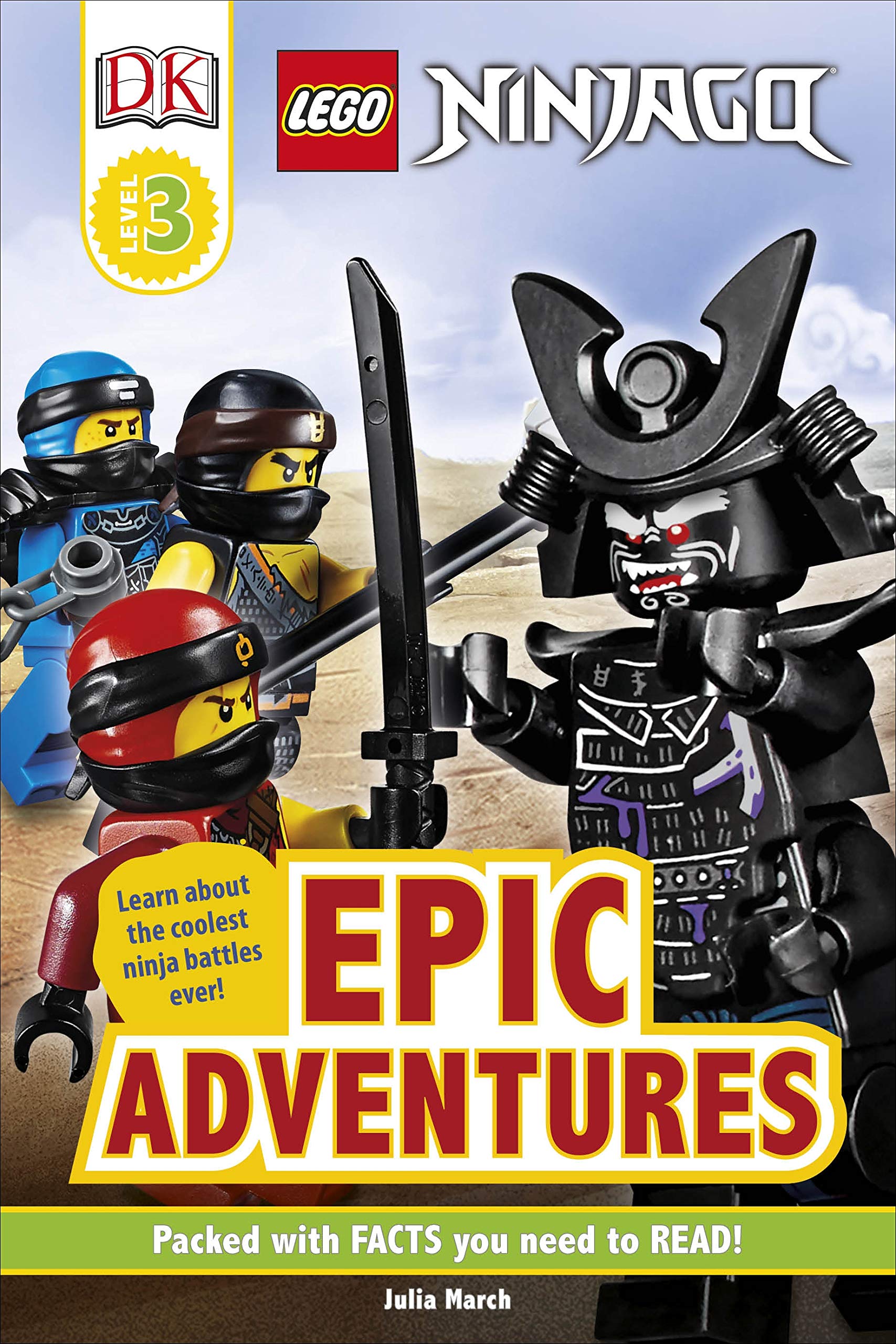 LEGO NINJAGO Epic Adventures (DK Readers Level 3)