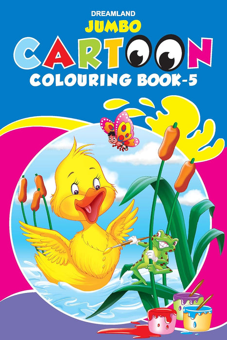Jumbo Cartoon Colouring Book - 5