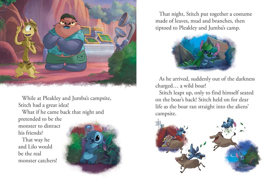 Disney Stitch: Stitch Goes Camping: An on-the-go storybook adventure | Perfect for travelling and bedtime stories