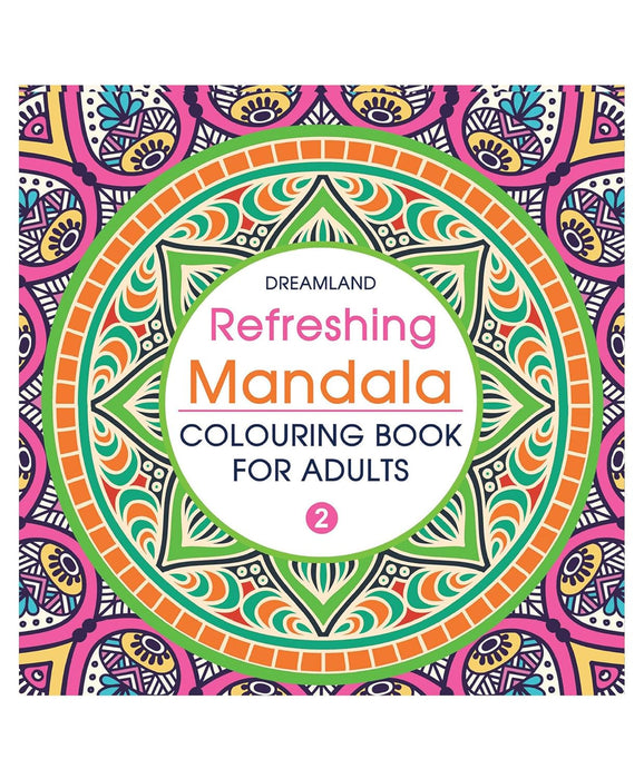  02. Refreshing Mandala Colouring Book - 2
