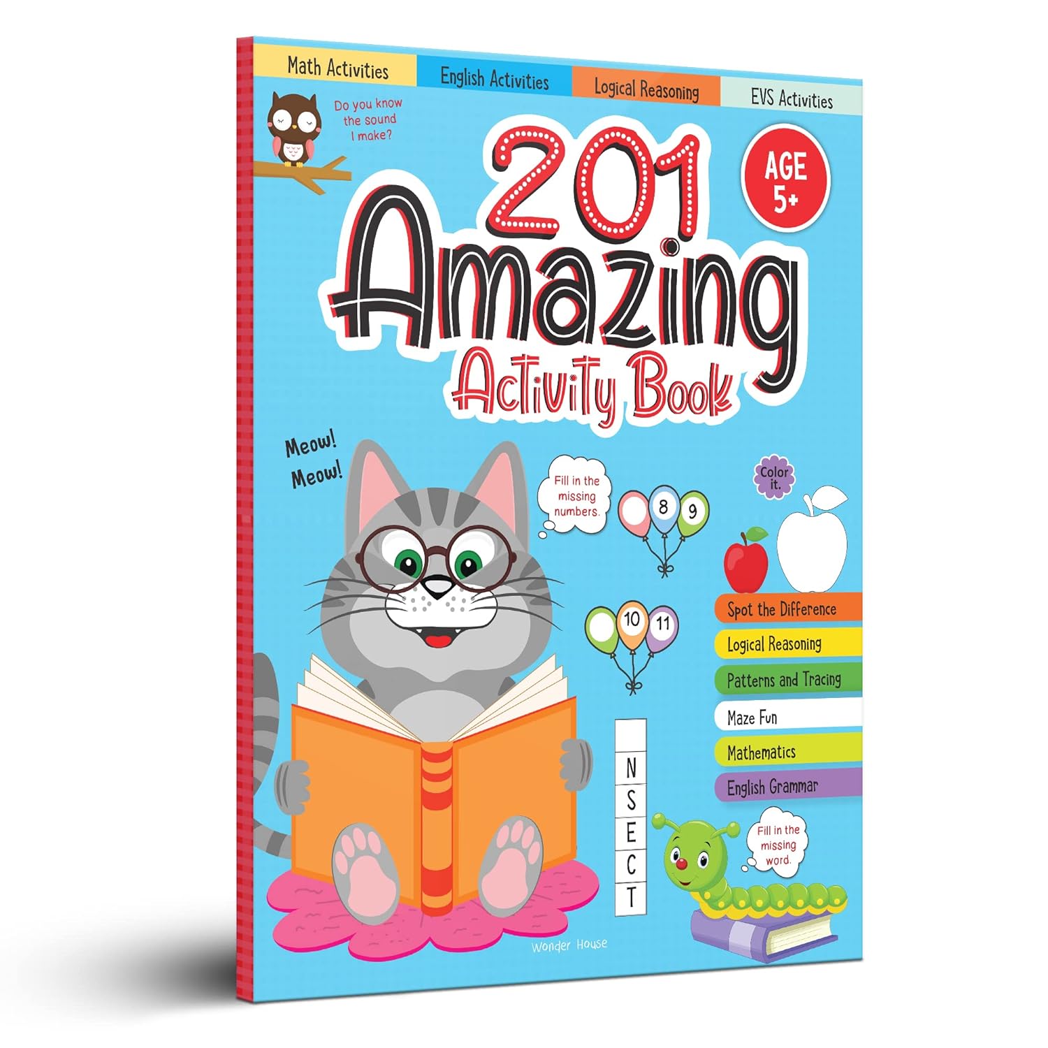201 Amazing Activity Book for Age 5+ – Book Mart W.L.L